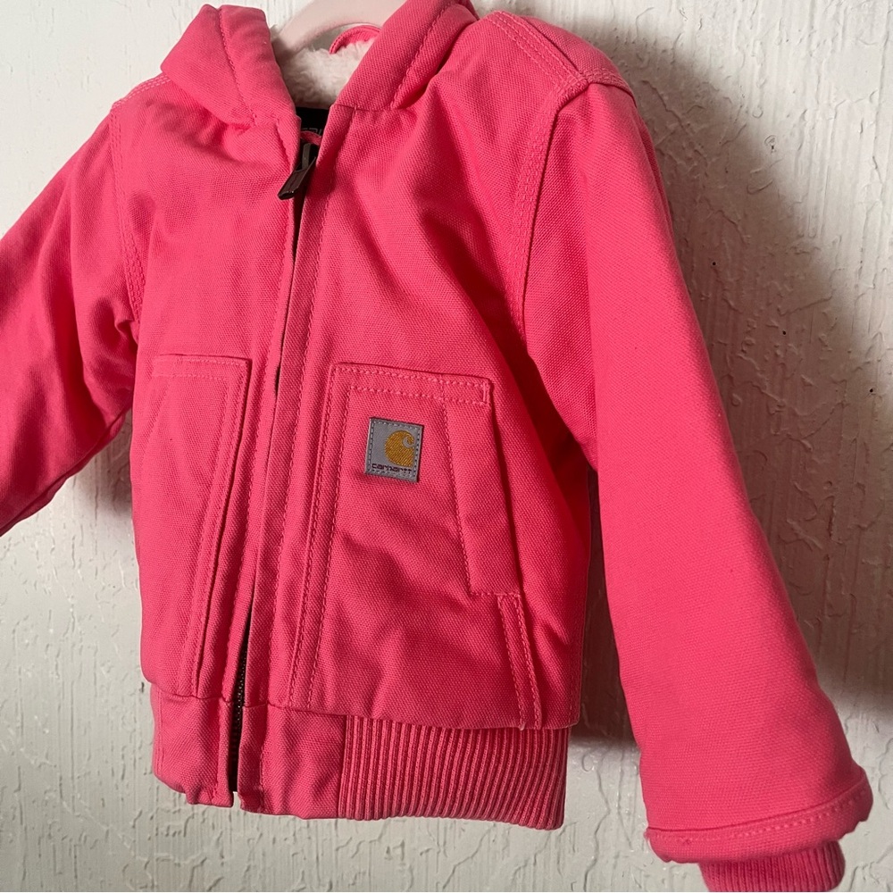 Carhartt Pink Hooded Jacket